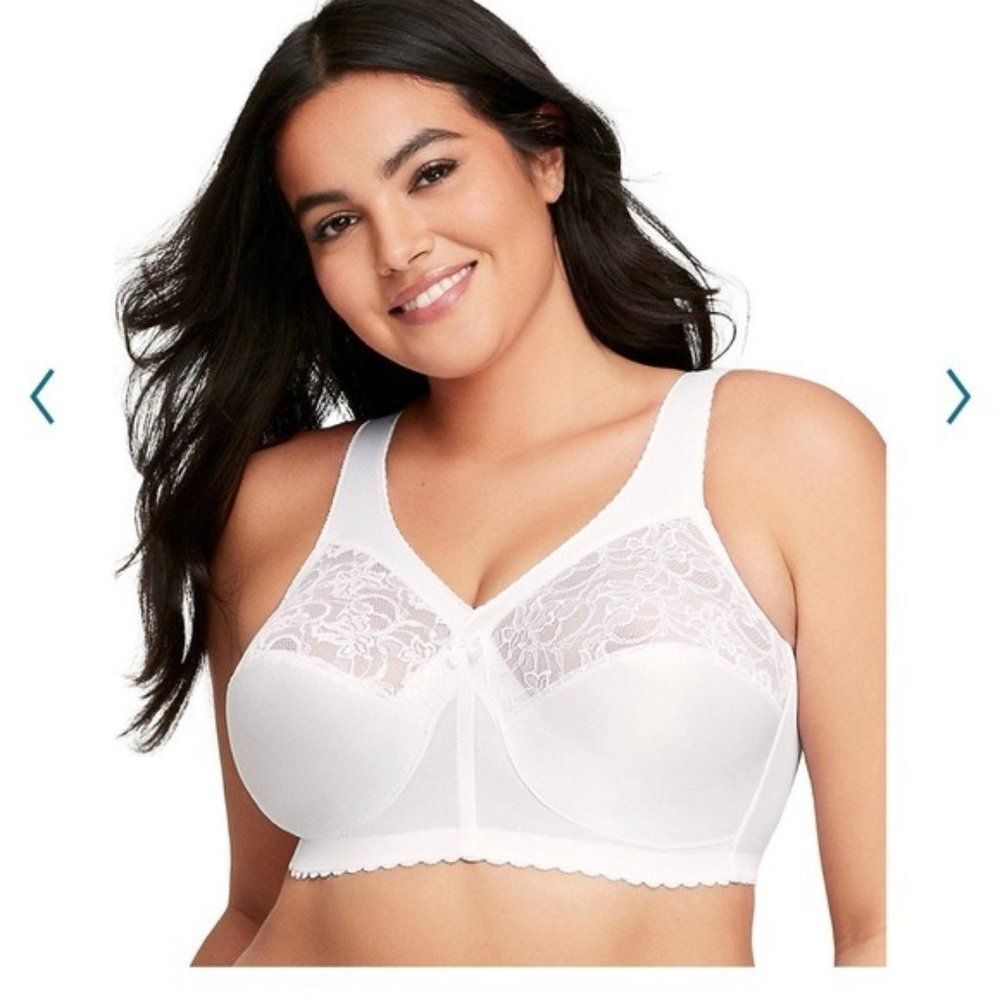 Glamorise White Bra‎